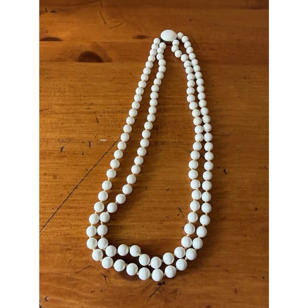 Boho Jewelry Set Neutral Beaded Necklace Bracelet Tassel Bundle Black White - Picture 11 of 16